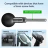 FANAUE M5L Ball Assembly with M5 X 0.8 Threaded Post,DA-60 DA-90 Double Socket Arm Screw Replacement Assemblies