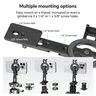 FANAUE MT-04 Magnetic Phone Tripod Mount Holder with Cold Shoe Arca Swiss QR Base Plate,1/4" & 3/8'' Screw