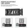 FANAUE CQL‑01 L‑Bracket Camera QR Plate, Arca‑Swiss Compatible L Plate for Vertical Horizontal Shooting, Aluminum L‑Mount Bracket for Mirrorless Cameras Sony Canon Nikon Fujifilm Panasonic