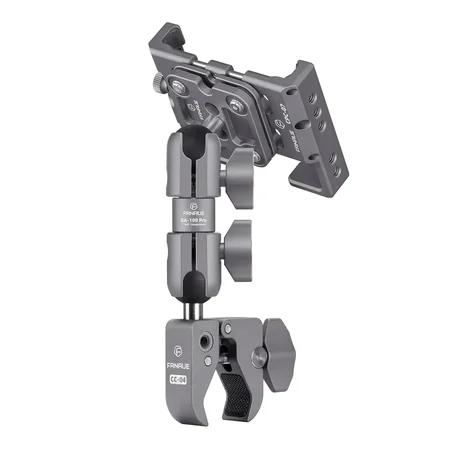 FANAUE Composite Double Socket Swivel Arm Universal Bike/Motorcycle Phone Mount Set