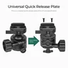 FANAUE XB-40T 360°Panning Ball head  for Tripod with Arca-Swiss Quick Release Plate (Base diameter 55 mm/2.16inch)