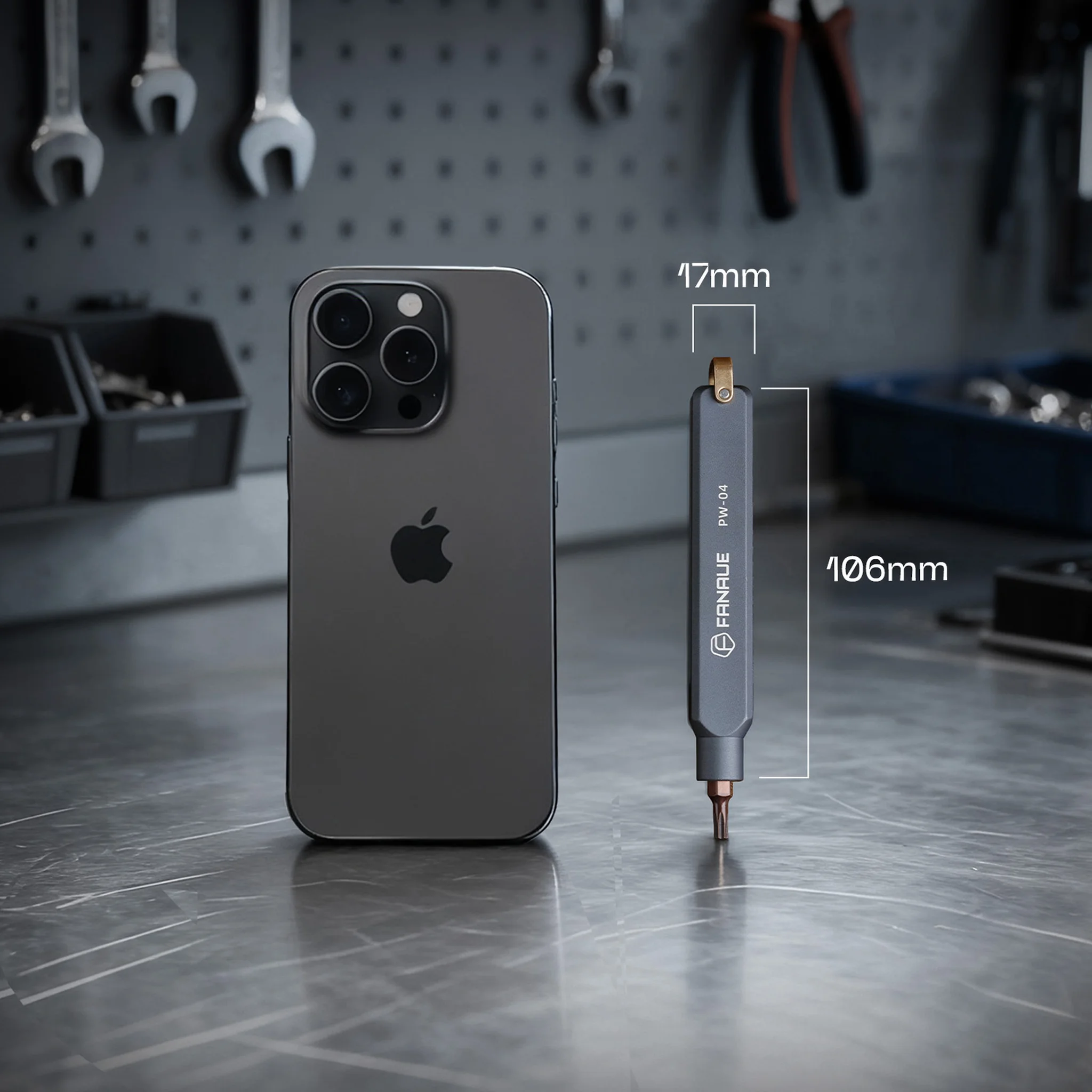 FANAUE PW-04 Aluminum Alloy Mangnetic Screwdriver Repair Tool Kit