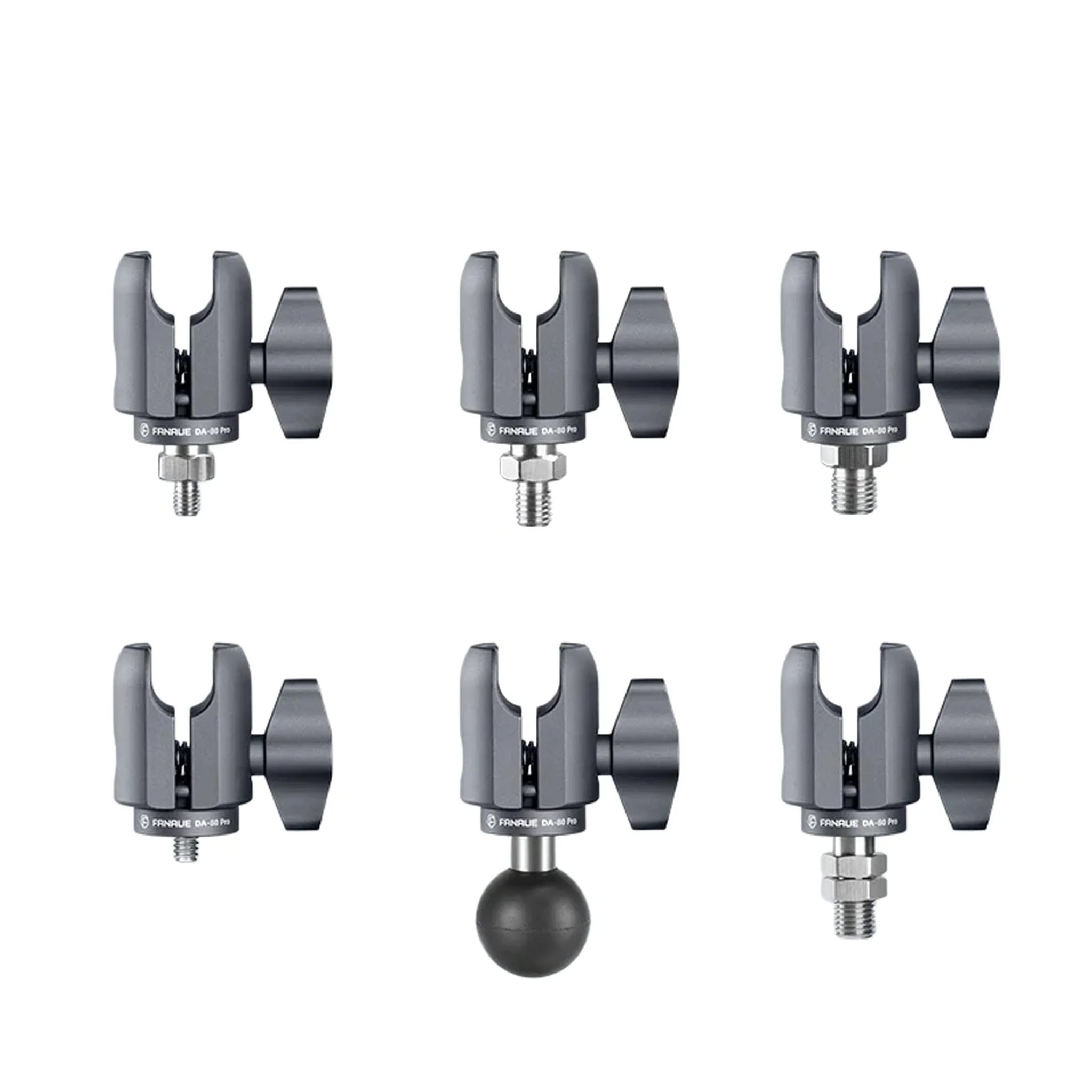 FANAUE Single Socket Arm Fit 25mm Ball Compatible with RAM mount 1"Ball Suitable for Various Screw Holes.