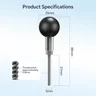 FANAUE M5L Ball Assembly with M5 X 0.8 Threaded Post,DA-60 DA-90 Double Socket Arm Screw Replacement Assemblies