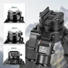 FANAUE HTC-4030A-65 Inverted Carbon Fiber Tripod With 65mm Integrated Half-Ball Leveling Base, 3 Section 25kg Load