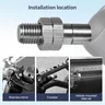 FANAUE M10LX1.25 Mirror Mount Ball Base,Stainless Steel Material