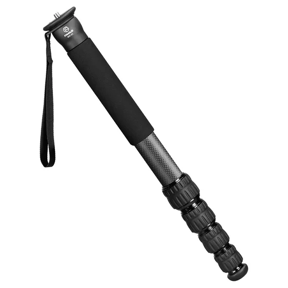 FANAUE MD-01 67.7inch Monopod for Camera Carbon Fiber Portable Compact Lightweight Travel with Walking Stick Handle(1.42"diameter)
