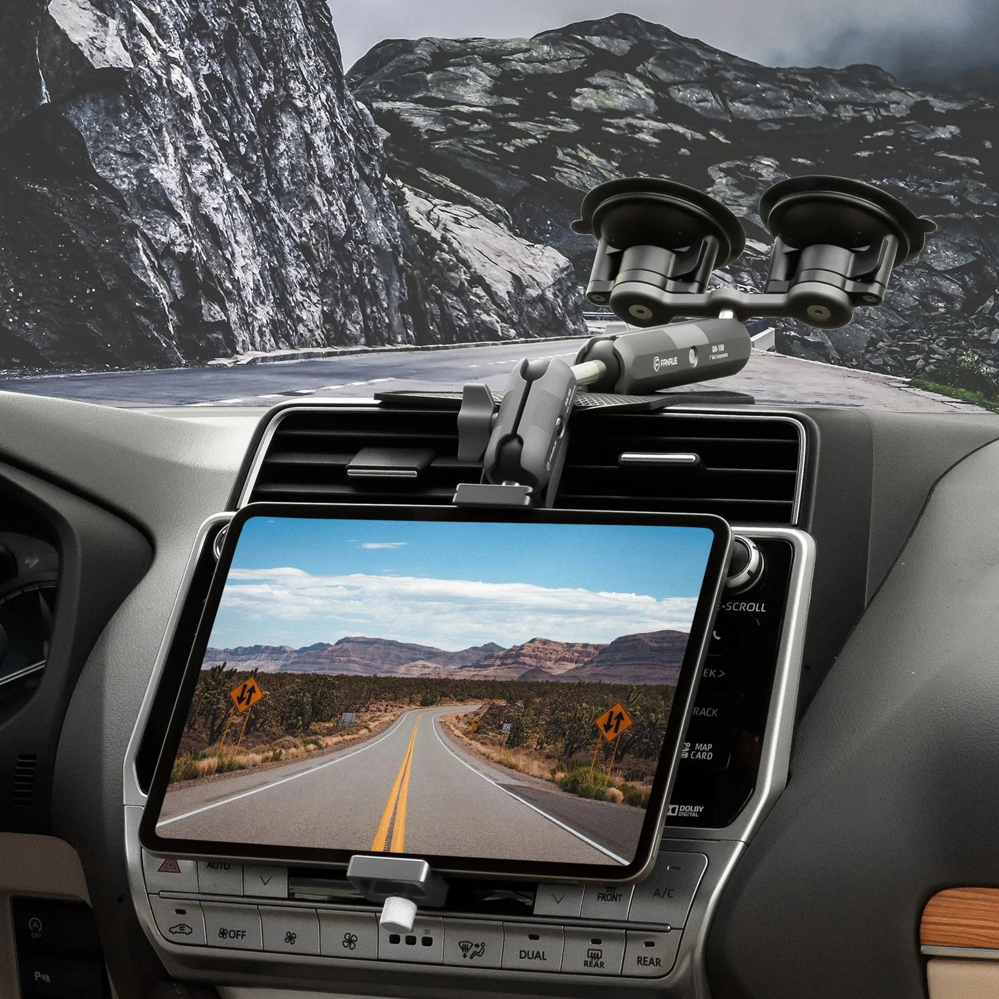 FANAUE Universal iPad / Tablet Holder Kits for 3.7”-9”