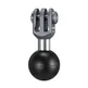 FANAUE GB-01 Action Camera Mount Interface 1" Ball Assembly,Compatible with GOPRO Hero 9/10/11 and Other Brands of Action Cameras